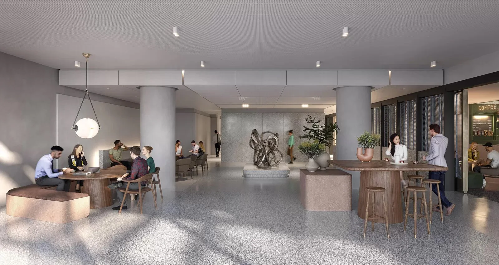 5 Bowen Crescent lobby