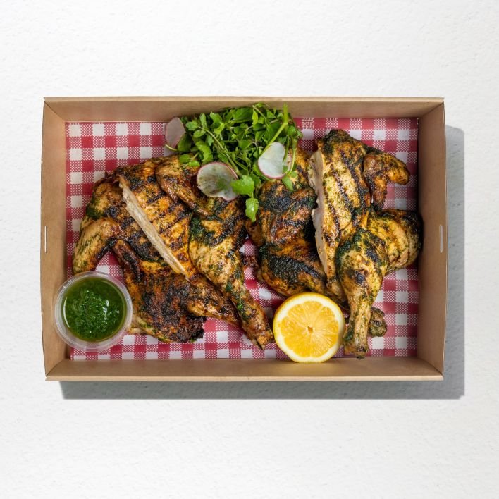 Hot meal tray