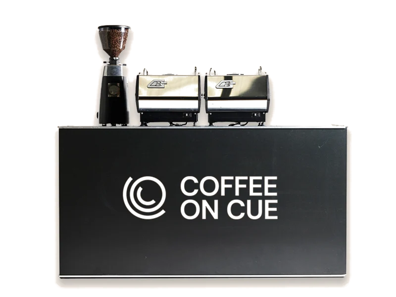 Coffee on Cue coffee cart