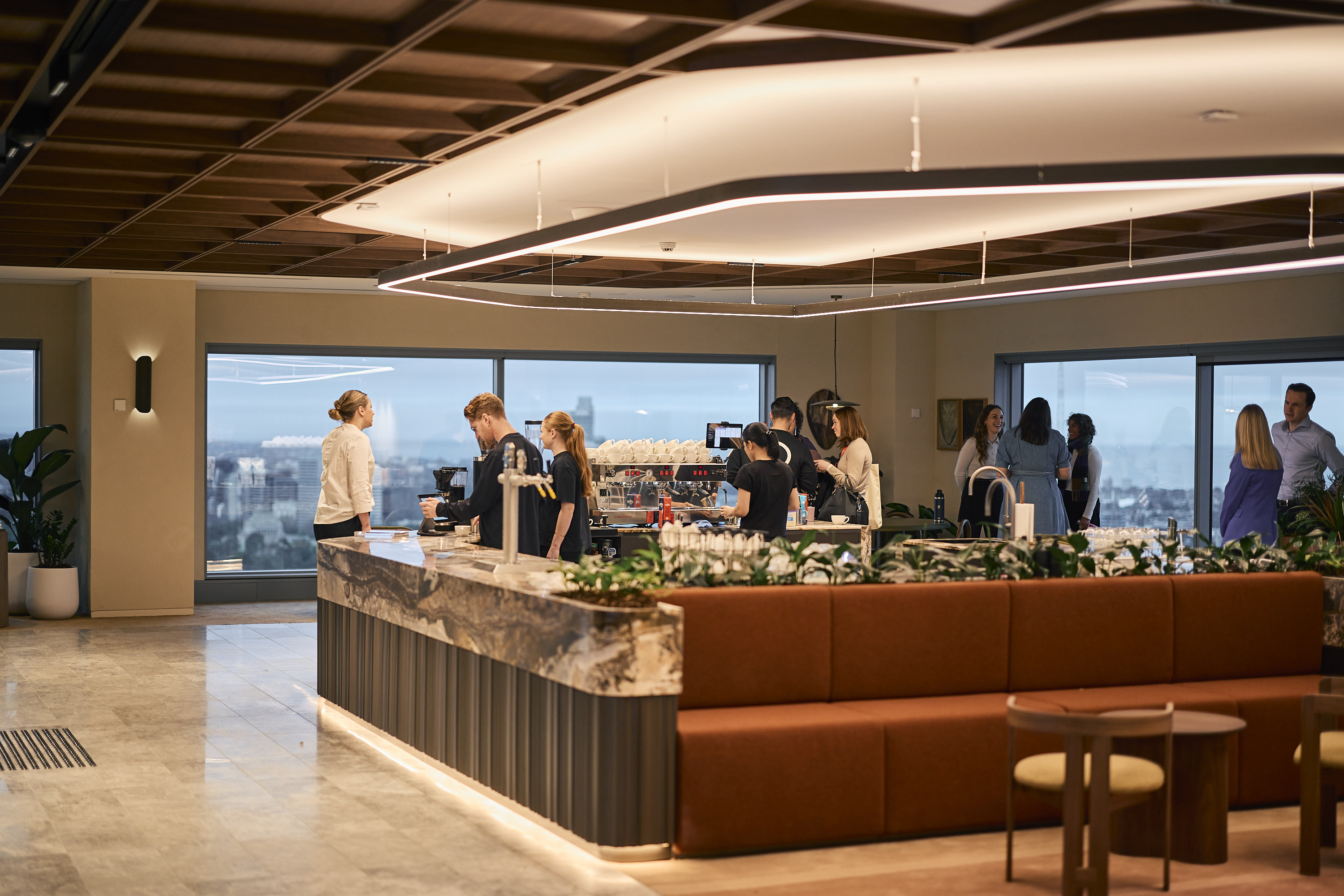 Premium workplace coffee bar