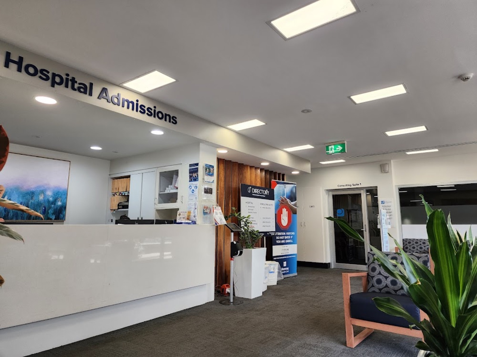 Hospital admissions, Linacre Private Hospital