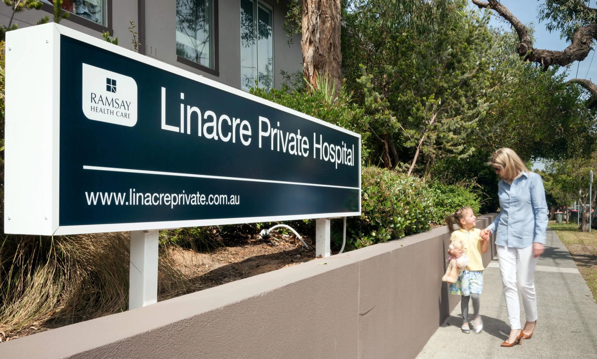 Linacre Private Hospital, Linacre Road entrance