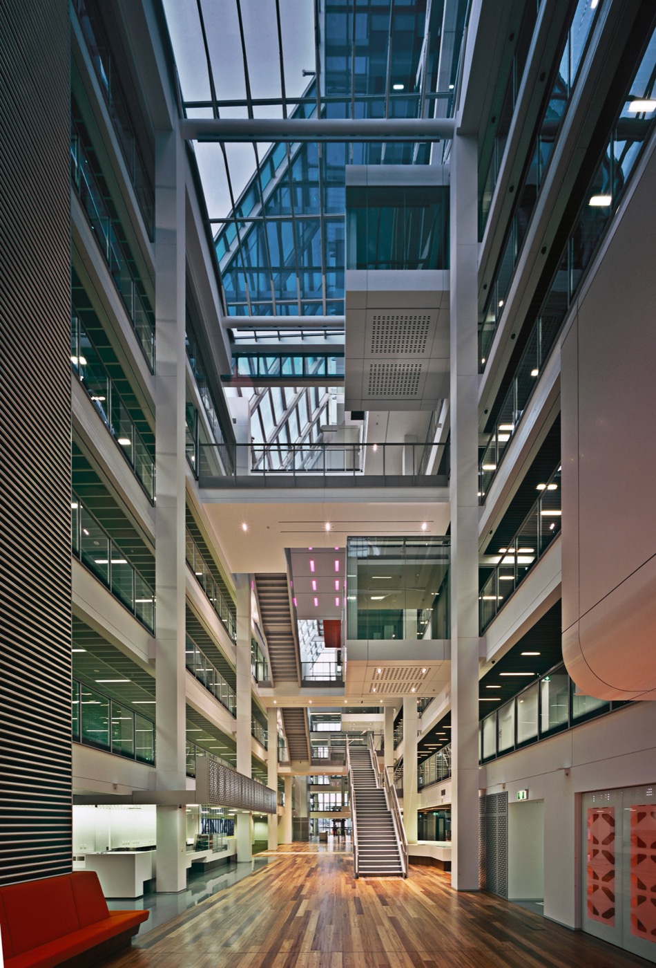 1 Shelley Street atrium