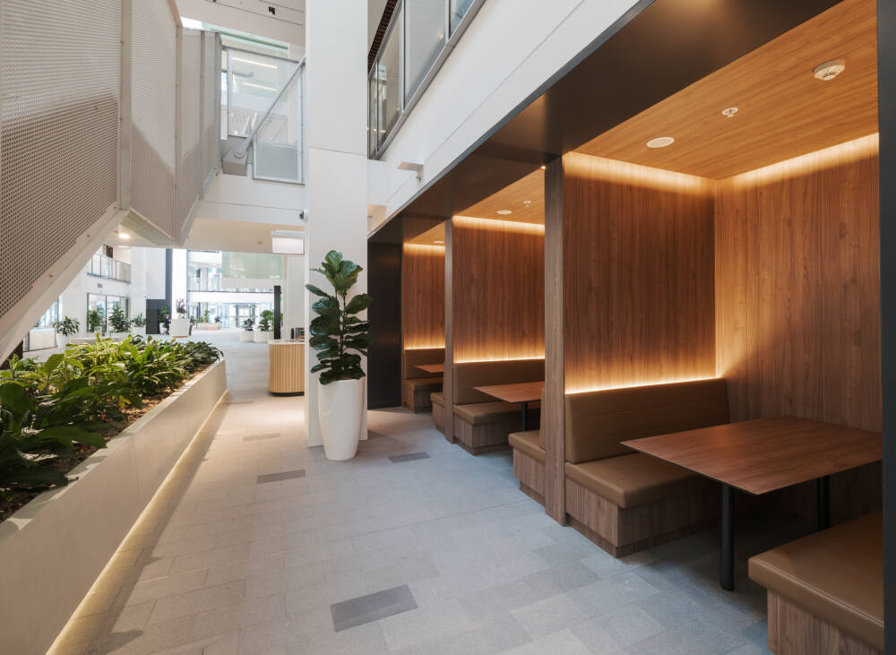 1 Shelley Street ground floor lounge seating