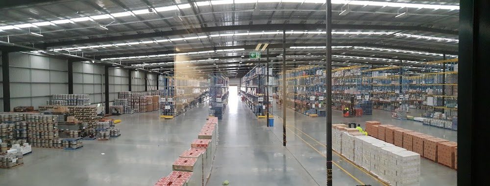 Paramount Liquor warehouse floor