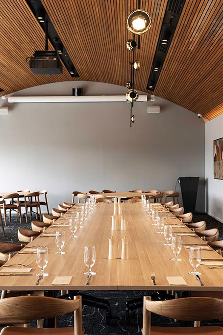 H.C. Coombs Centre dining room